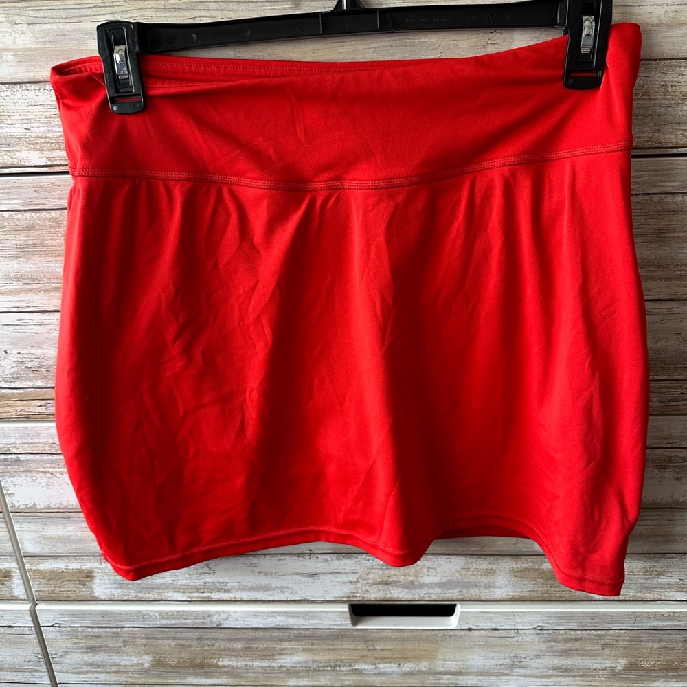 ❤️ Red Athletic Skort XL Built In Shorts Tennis Golf Activewear Real Essentials